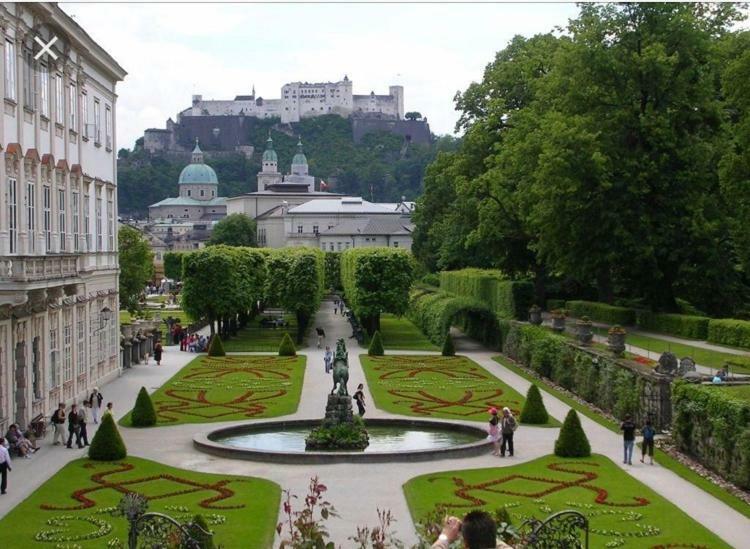 Stilvolle Wohnung Im Herzen Salzburgs Bagian luar foto