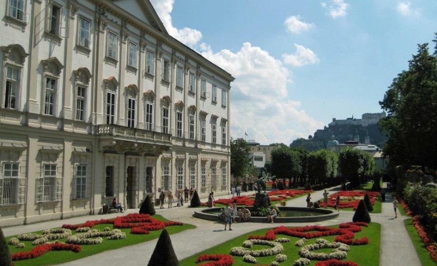 Stilvolle Wohnung Im Herzen Salzburgs Bagian luar foto